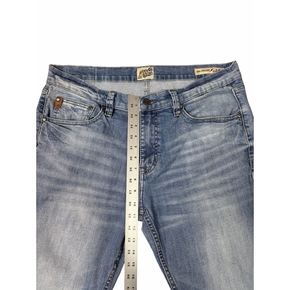 Moon Shine Spirit Mens 36x32 120 Proof Slim Straight Jeans Brad Paisley - Picture 9 of 13